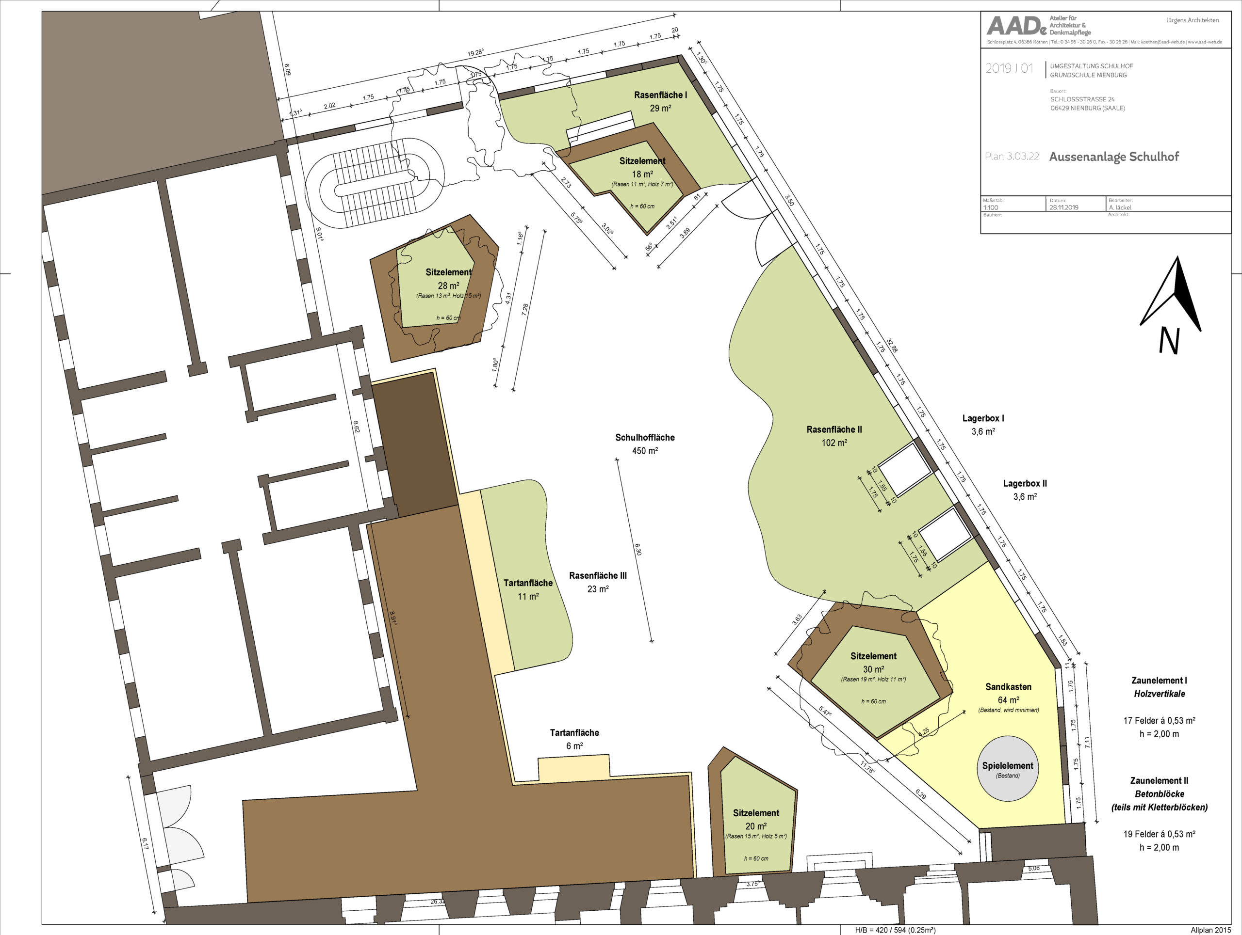 Plan 3.03.22 Aussenanlage Schulhof (A2) / Bild-5