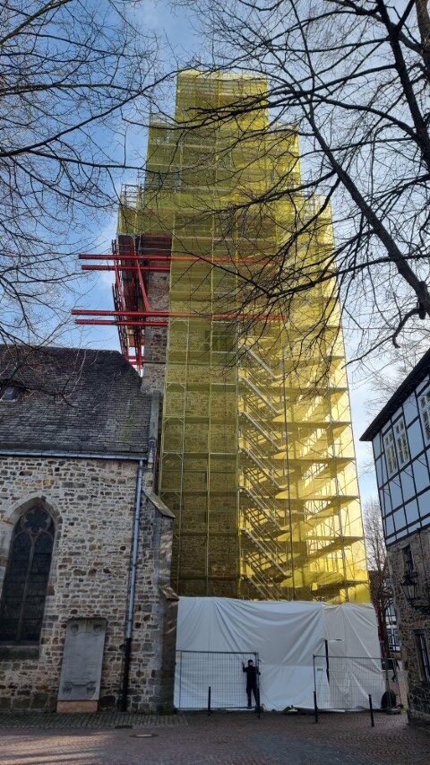 Sanierung des Kirchturmes der Nikolaikirche